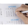 Impression calendrier sous-main